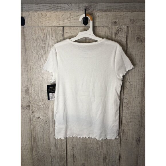 Girl's Art Class White & Pink Emoji Shirts & 3 Mismatched Socks Size L 10/12. C3 - Picture 7 of 11